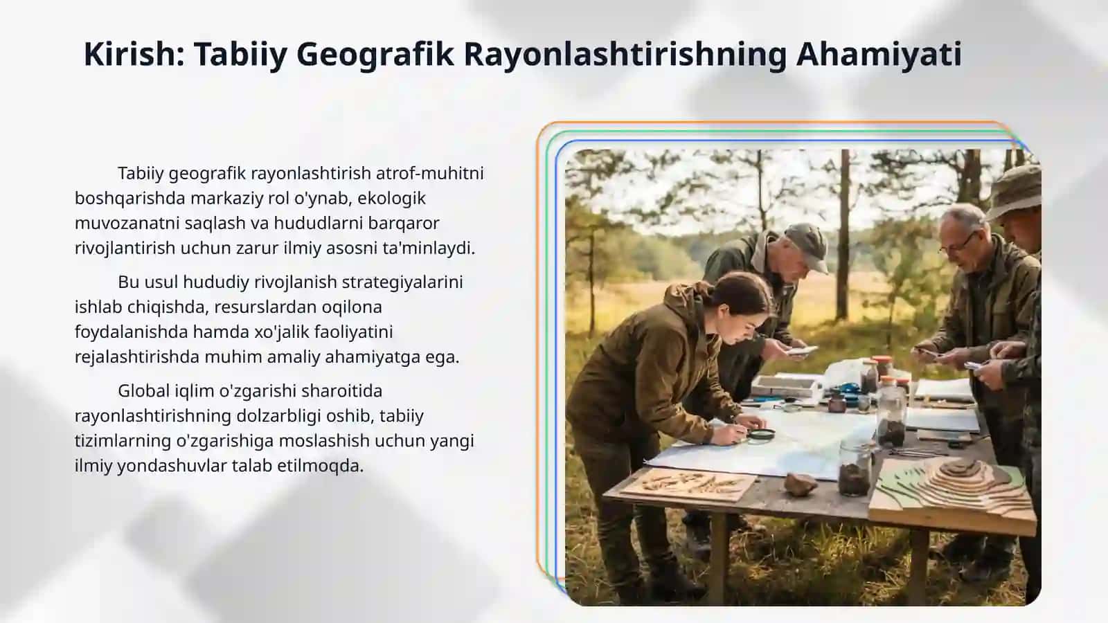 Tabiiy geografik rayonlashtirish tamoyillari va usullari 3