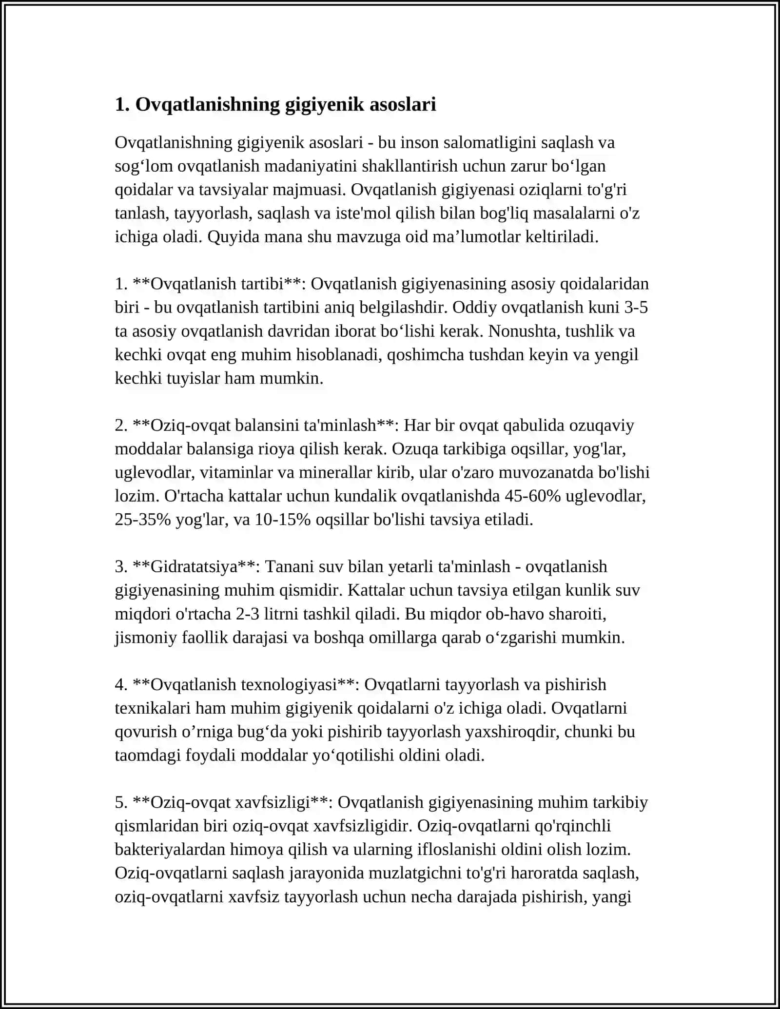 BEMORLARNING OVQATLANISHINI TASHKIL ETISH A OVQATLANTIRISH SIFATINI GIGIYENIK NAZORATI 3