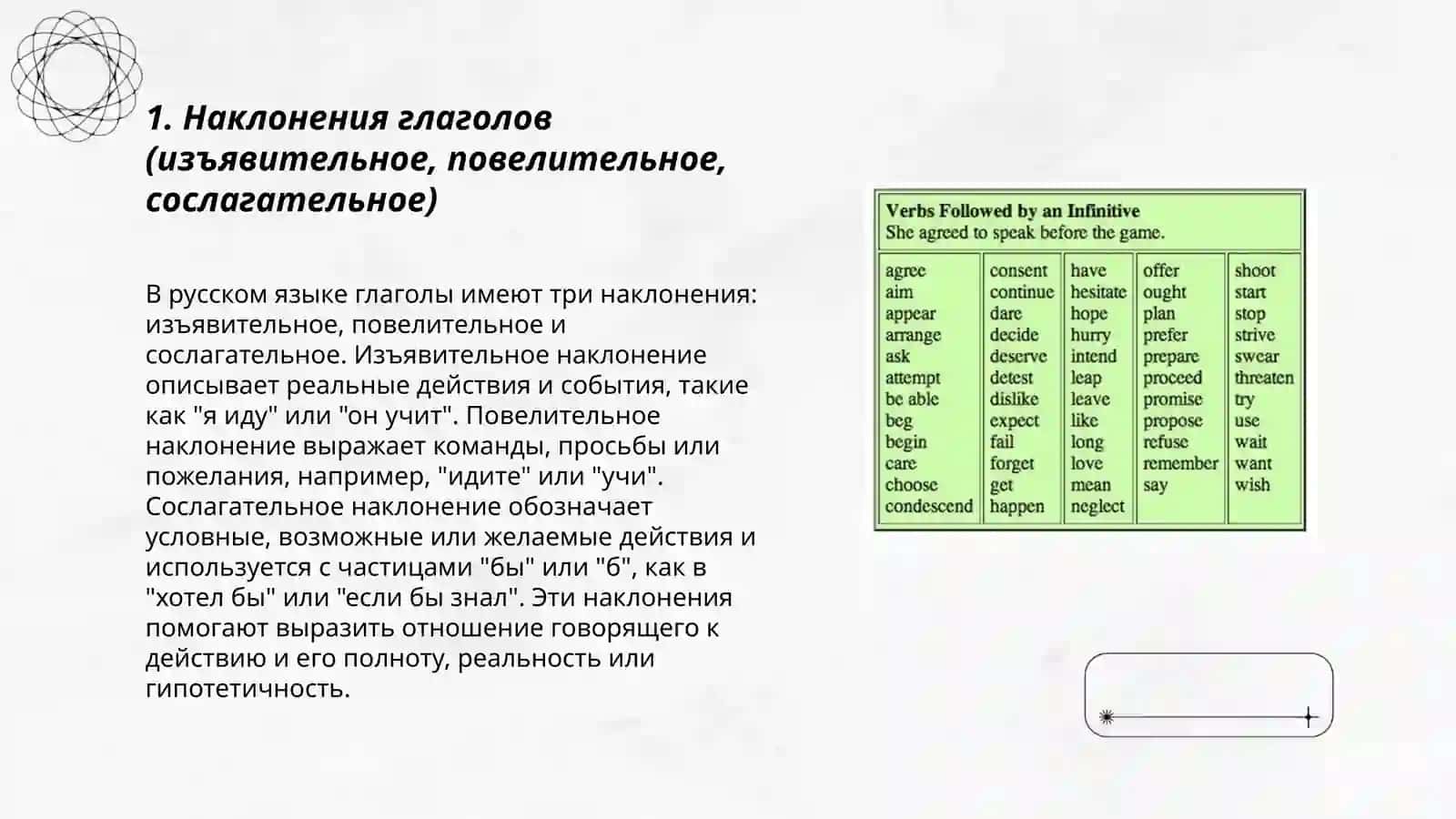 Глаголы 3