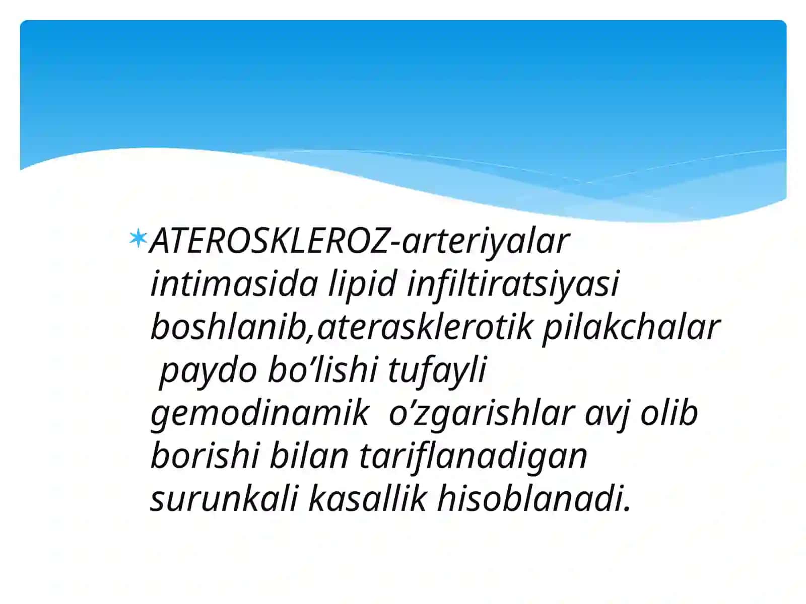 Qon tomir - yurak patologiyasi 3