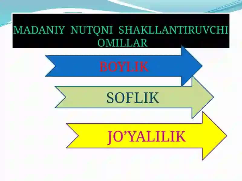 Nutqning to’g’riligi bilan bog’liq ta’lim 3