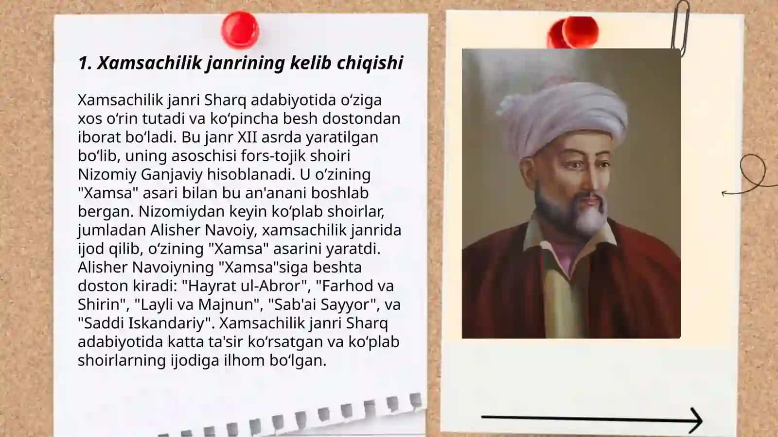 Xamsachilik ananalari va Navoiyning xamsa asari 3