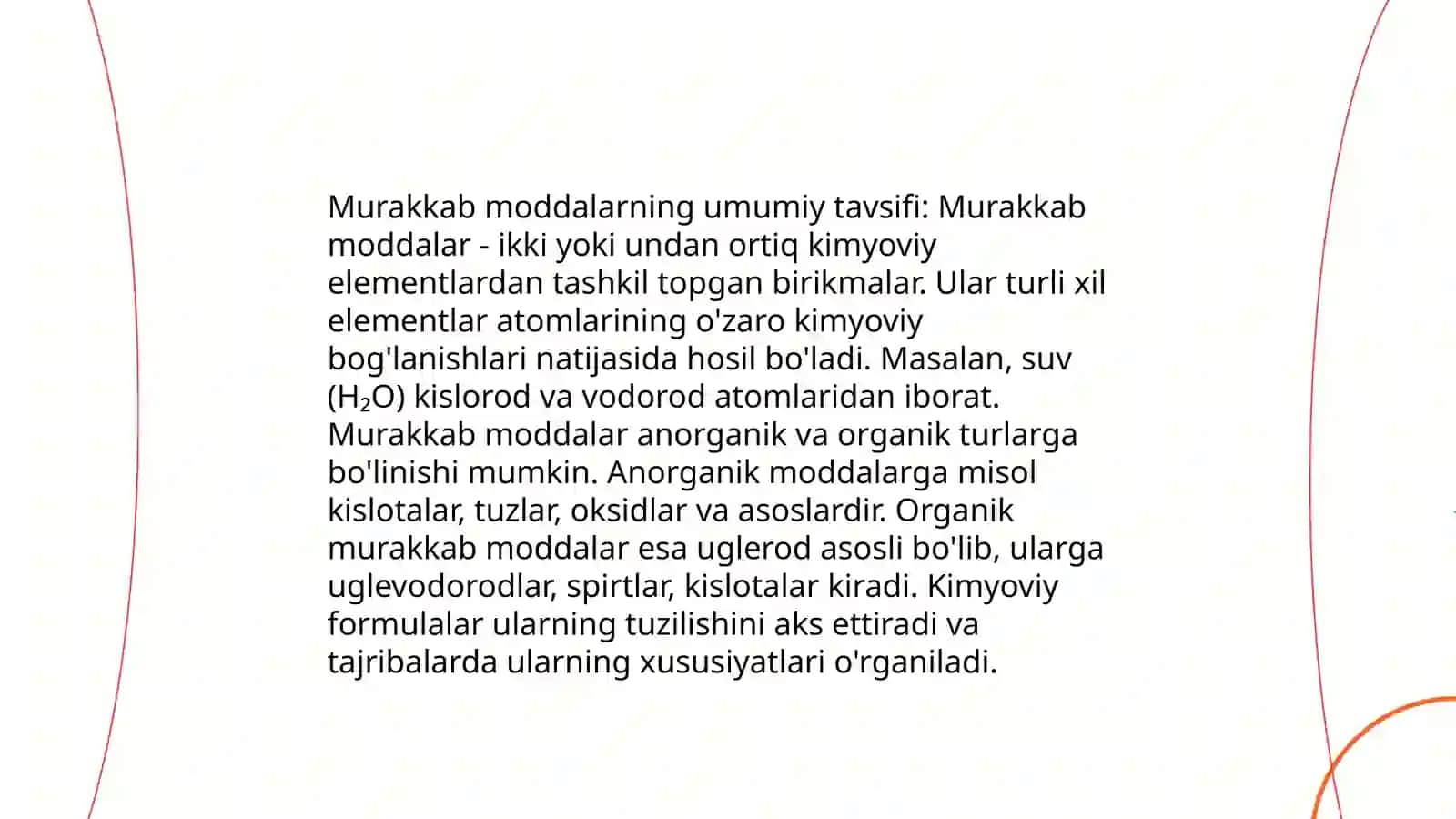 Murakkab moddalarning sinflanishi 3