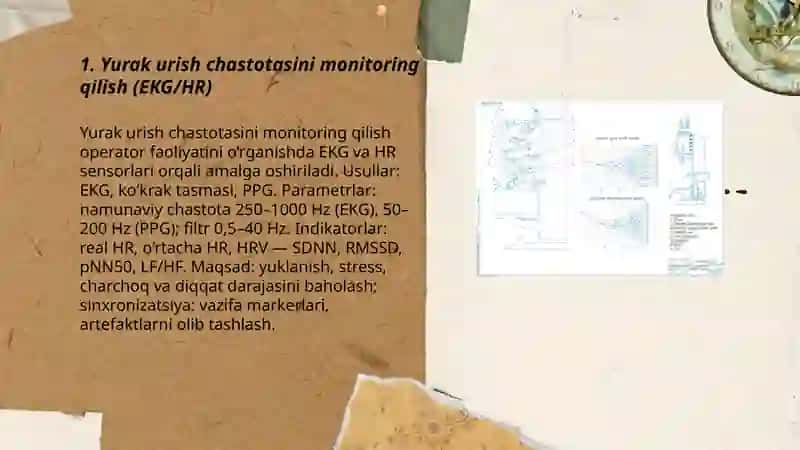 Yurak urish chastotasini monitoring qilish (EKG/HR) 3