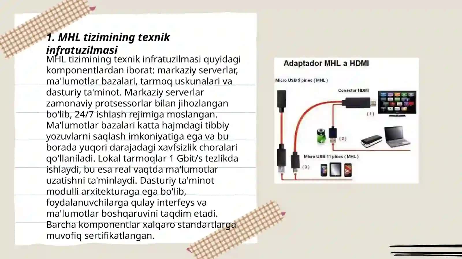 MHL tizimi. Kompliment tizimi 3