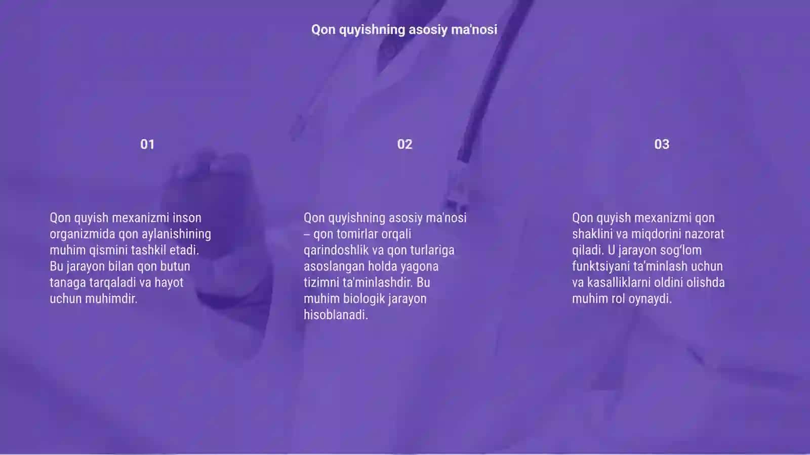 Qon quyish mexanizmi 3