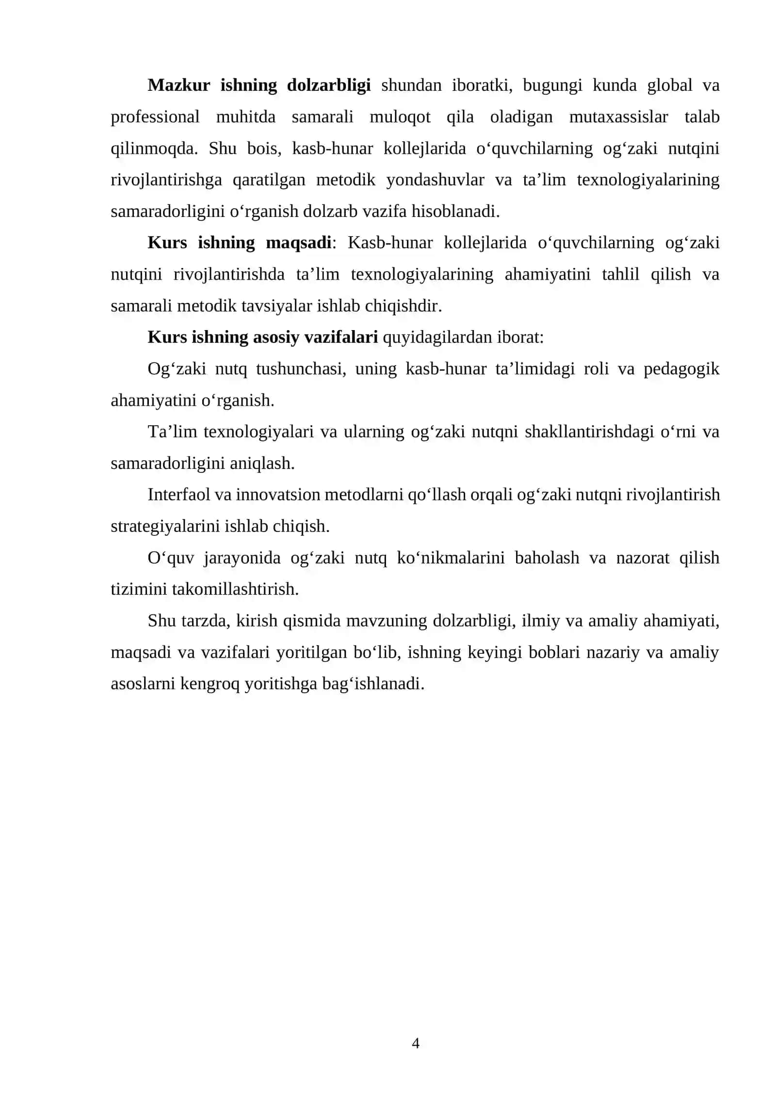 KASB HUNAR KOLLEJLARIDAOQUVCHILARNINH OGZAKI NUTQINI RIVOJLANISHIDA TALIM TEXNOLOGIYALARINING AHAMIYATI 3