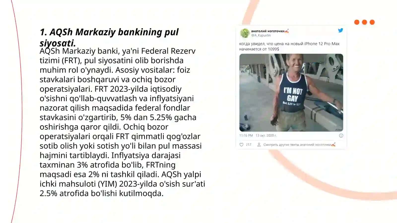 Amerika Qo'shma Shtatlarining Pul Siyosati va Uning Iqtisodiyotga Ta'siri 3