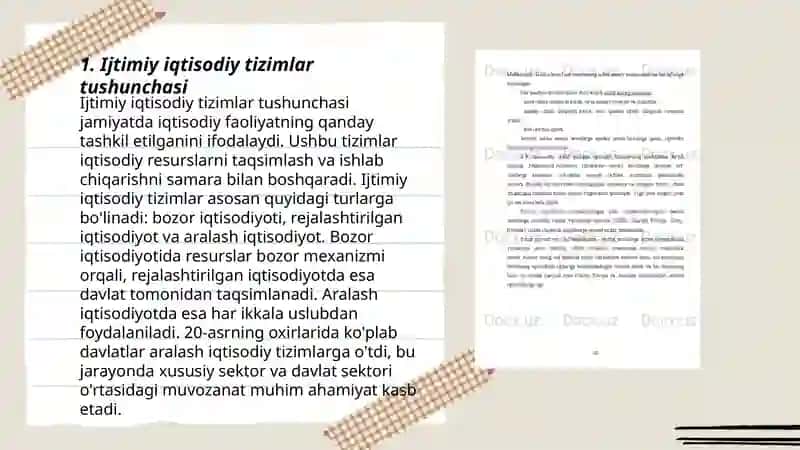 Ijtimiy iqtisodiy tizimlar va mulkchilik munosabati 3
