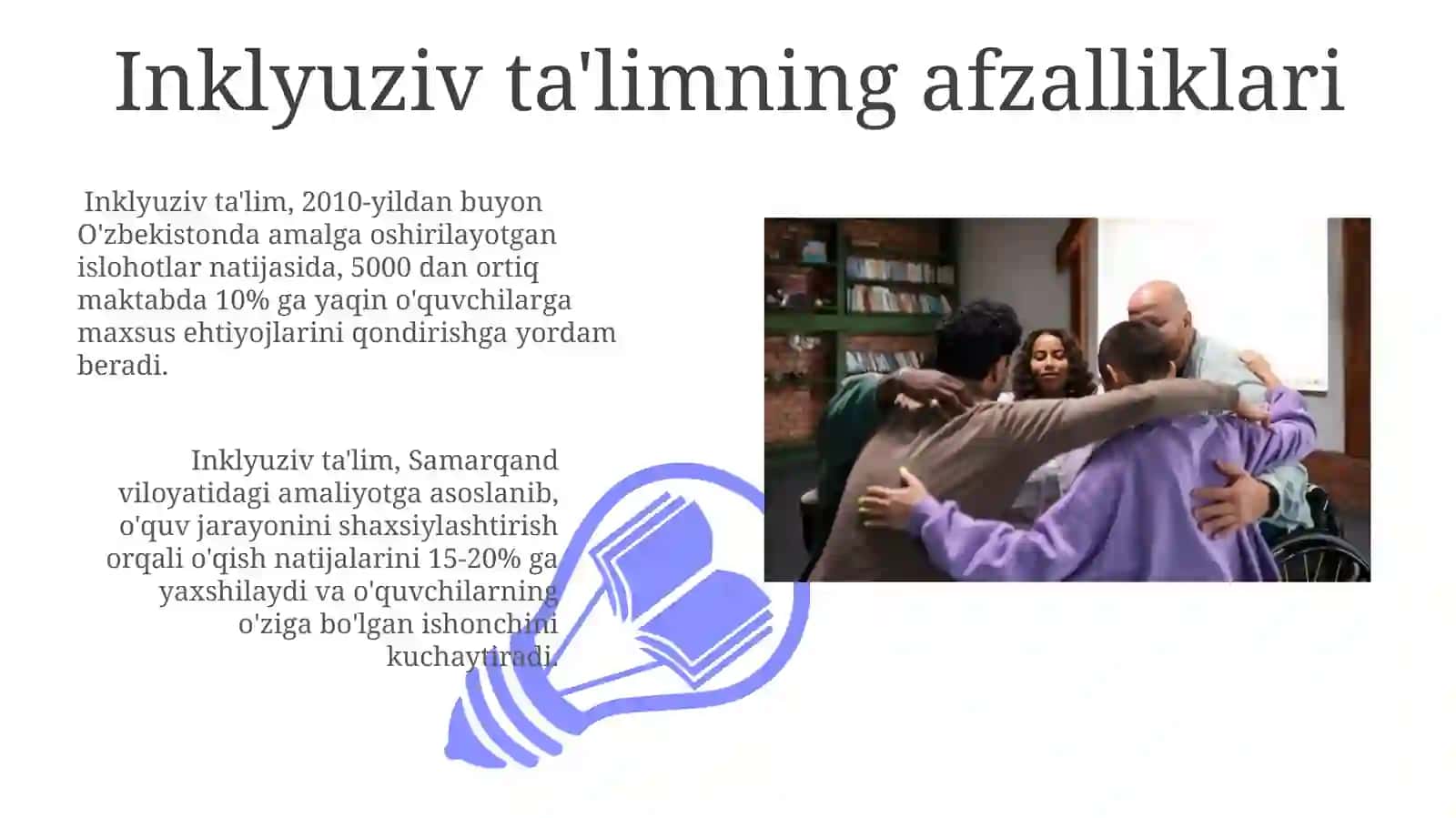 Maxsus Ehtiyojli Shaxslar Uchun Inklyuziv Ta'limning Asosiy Tamoyillari 3