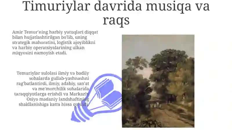 Temuriylar davrida fan, san'at va madaniyat 3