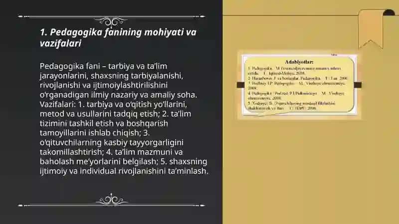 Pedagogika fani va uning asosiy kategoriyalari 3