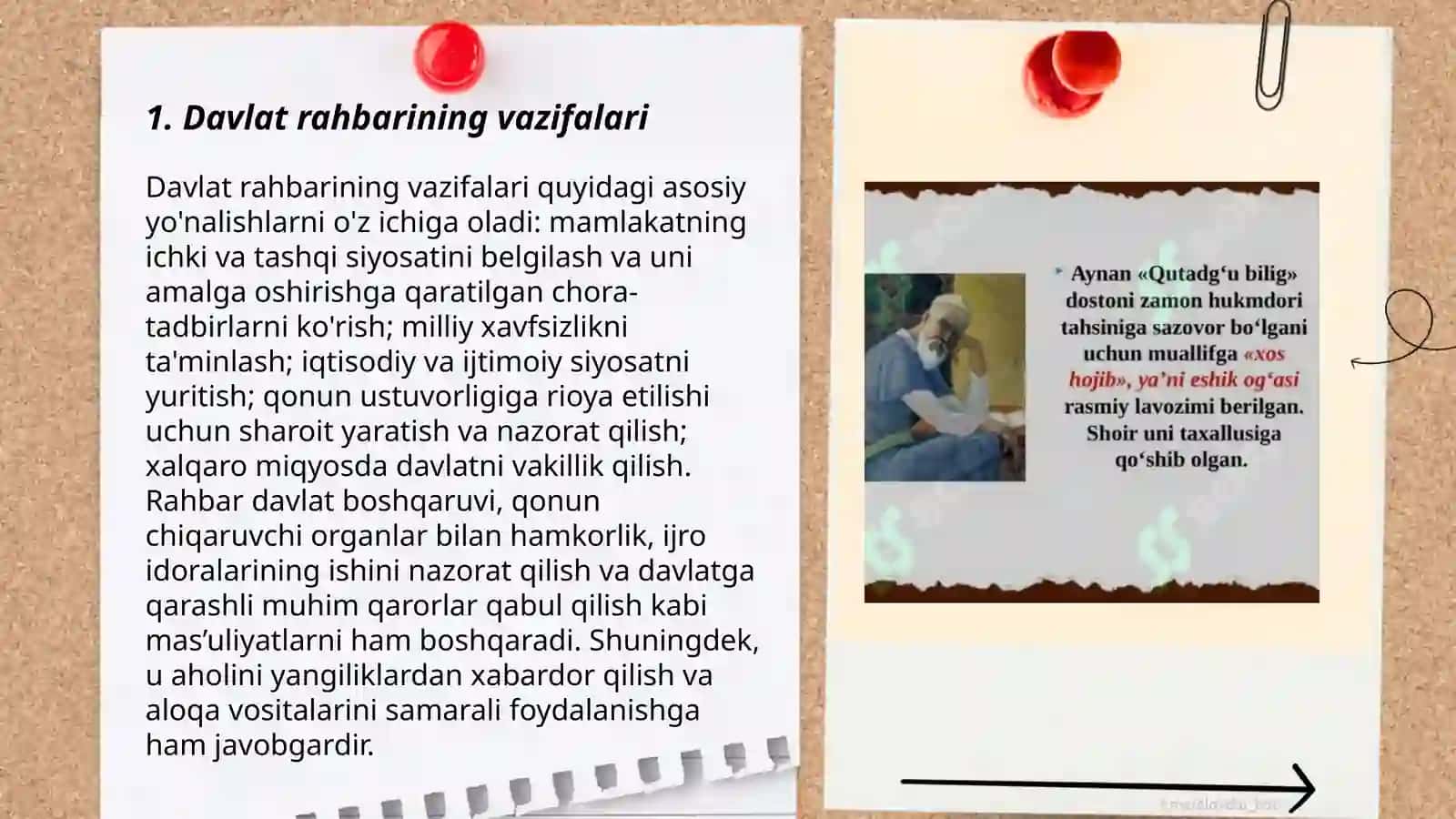 "Qutadg'u bilig'" da davlat boshqaruvi 3