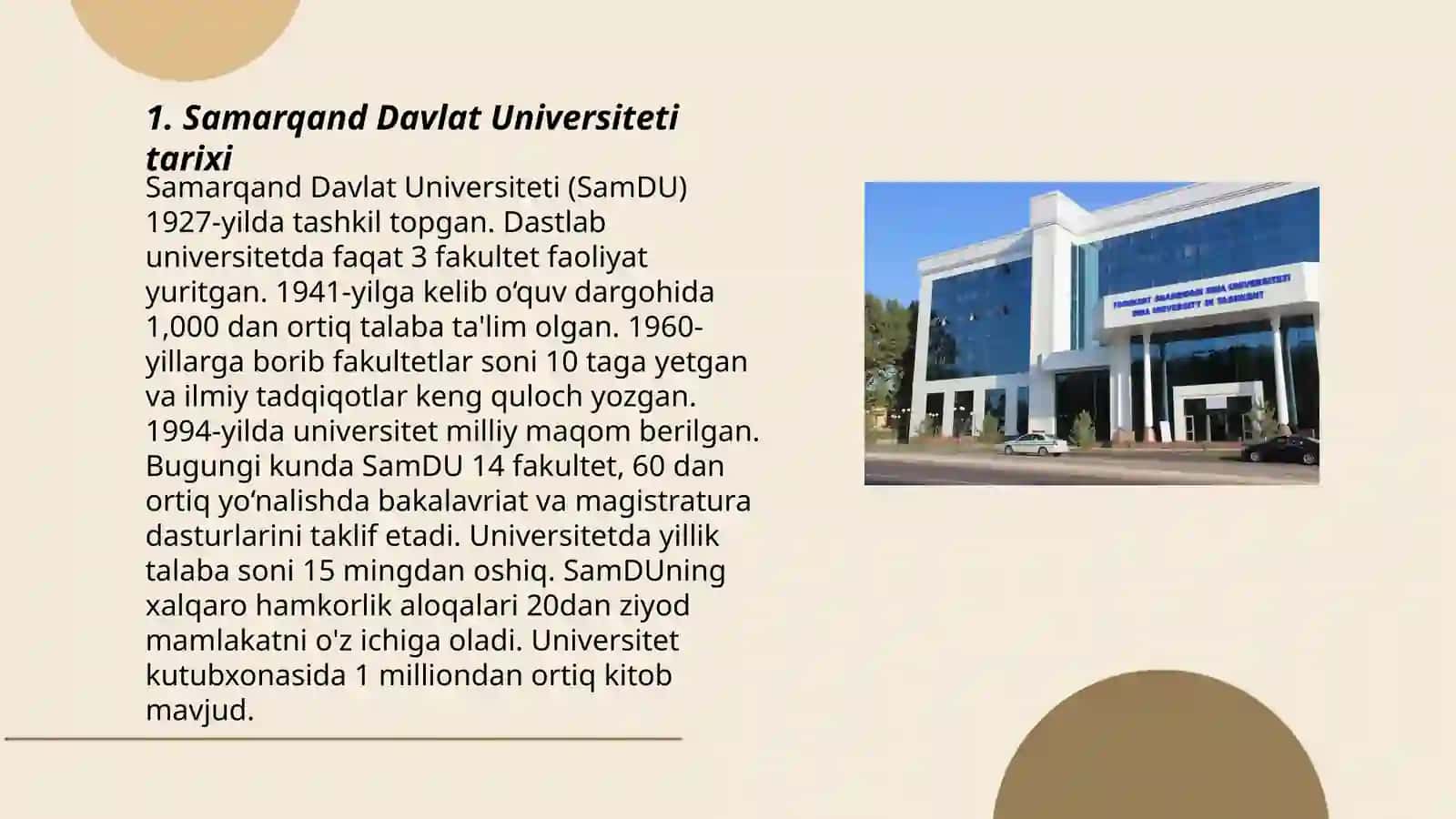 Samarqand Davlat Universiteti tarixi 3
