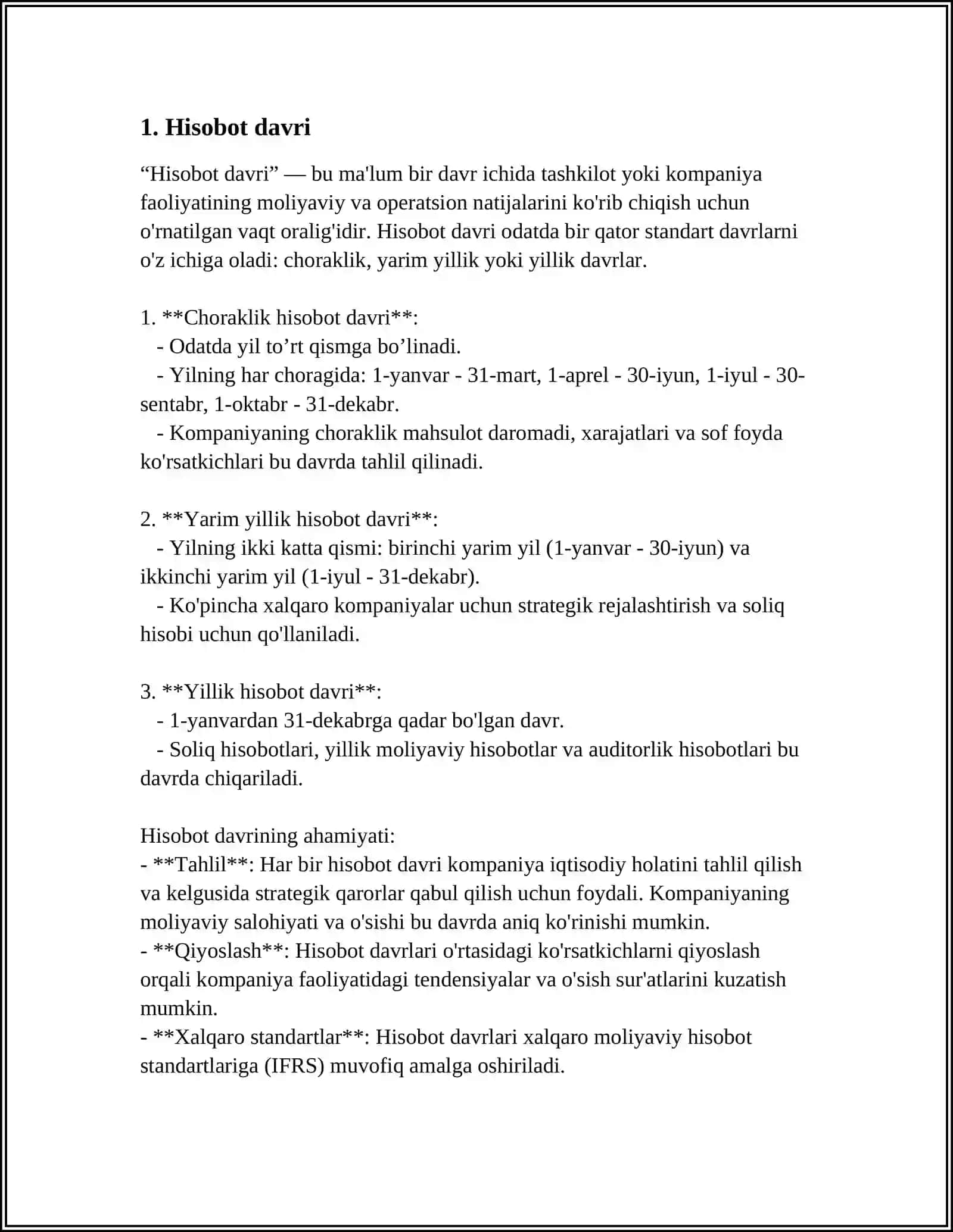 MOLIYAVIY HISOBOT ELEMENTLARI 3