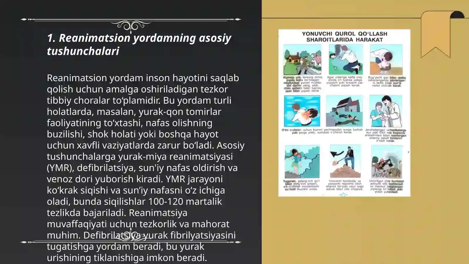 Ogʻir bemorlarni parvarishi. Reanimatsion yordam asoslari 3