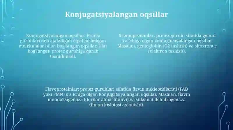 Oqsillar Turlari 3
