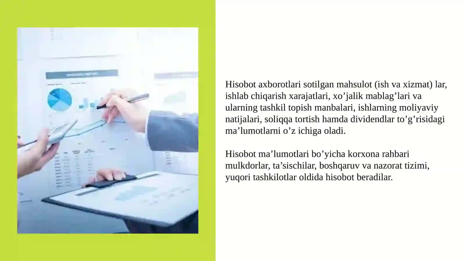 Buxgalteriya (Moliyaviy) hisobotlar 3