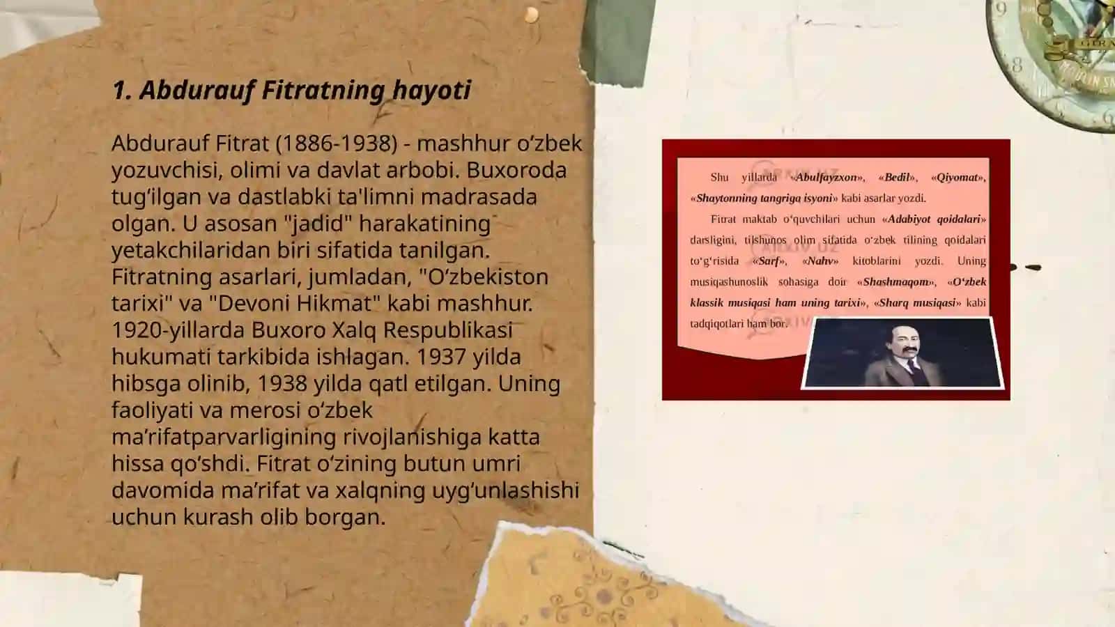 Abdurauf Fitratning hayoti 3