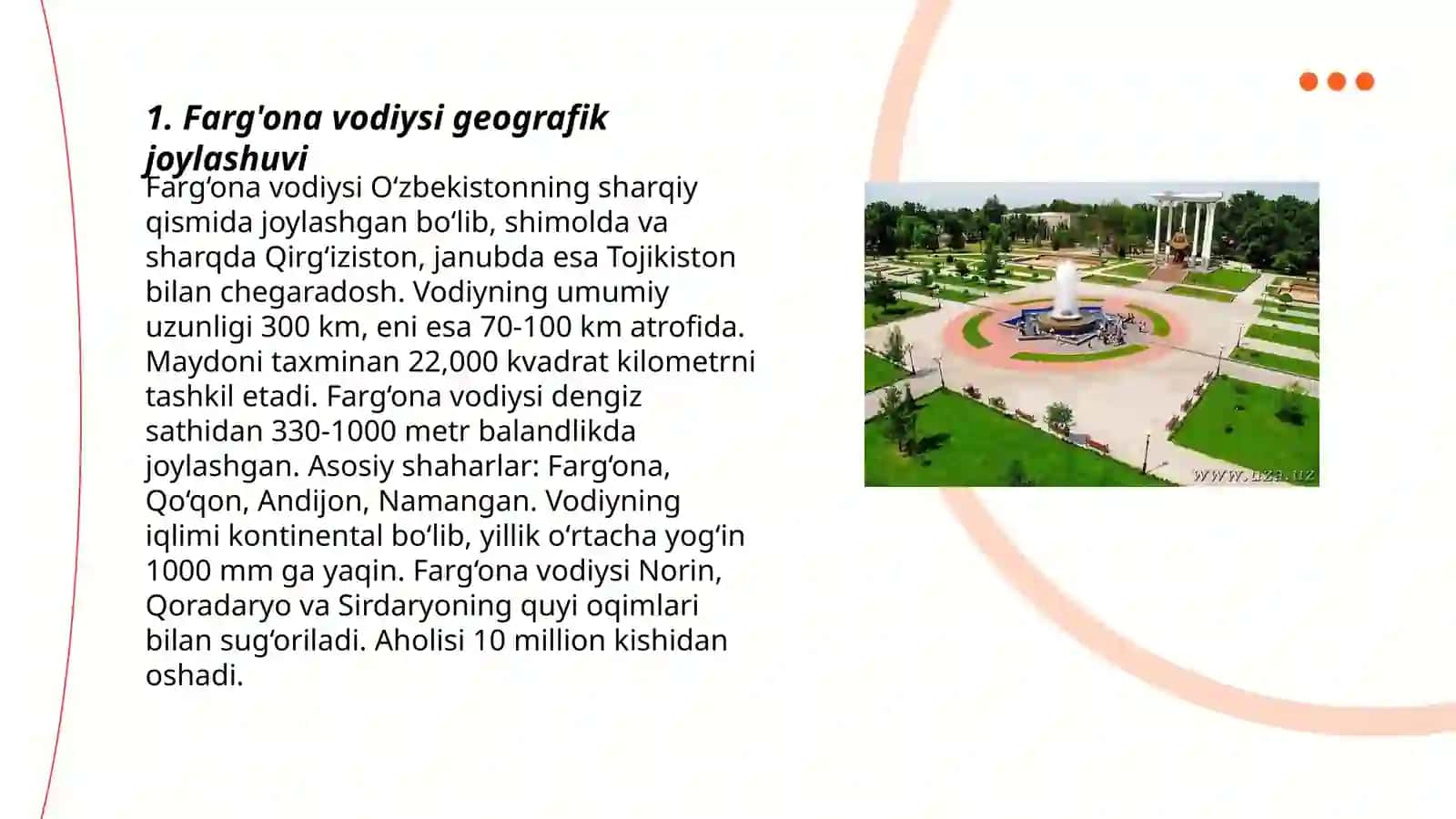 Farg'ona viloyati turistik salohiyati 3