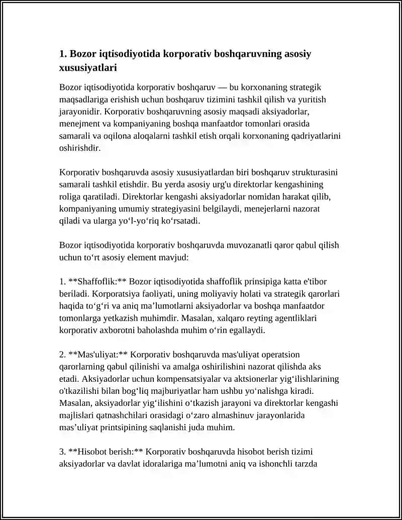 BOZOR IQTISODIYOTINING TURLI MODELLARIDA KORPORATIV BIZNESNING TASHKILIY XUSUSIYATLARI 3