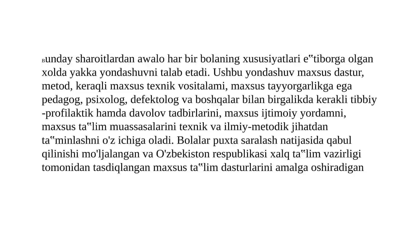 RIVOJLANISHDA ORQADA QOLGAN BOLALAR PSIXOLOGIYASI 3