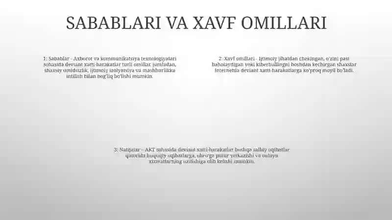 Axborot-Kommunikatsiya Texnologiyalari Sohasidagi DeviantXulq-Atborlari 3