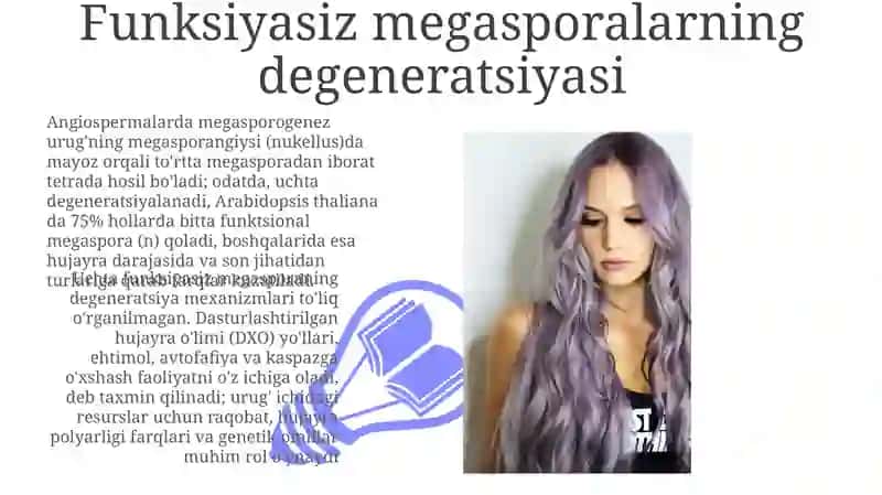 Megasporogenez va urugʻchi gametofitining rivojlanishi 3
