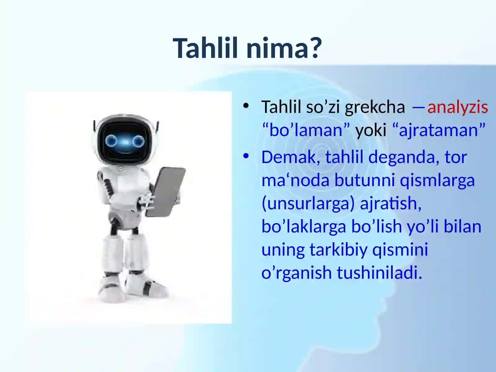 IQTISODIY TAHLILNING PREDMETI, ASOSIY VAZIFALARI VA TAMOYILLARI 3