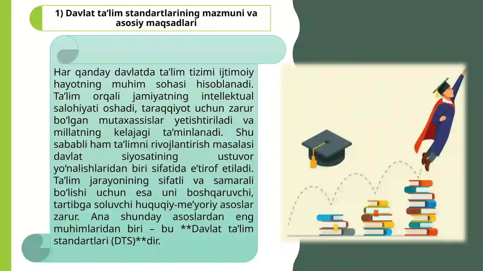 TAʼLIM SAMARADORLIGINI OSHIRISHDA DAVLAT TAʼLIM STANDARTLARINING ROLI 3