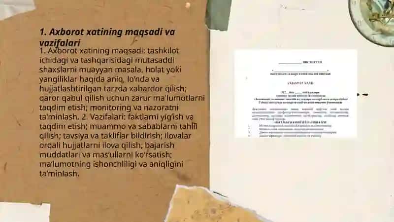 Davlat tilida ish yuritish fanidan seminar darsi uchun tayyorlagan taqdimoti 3