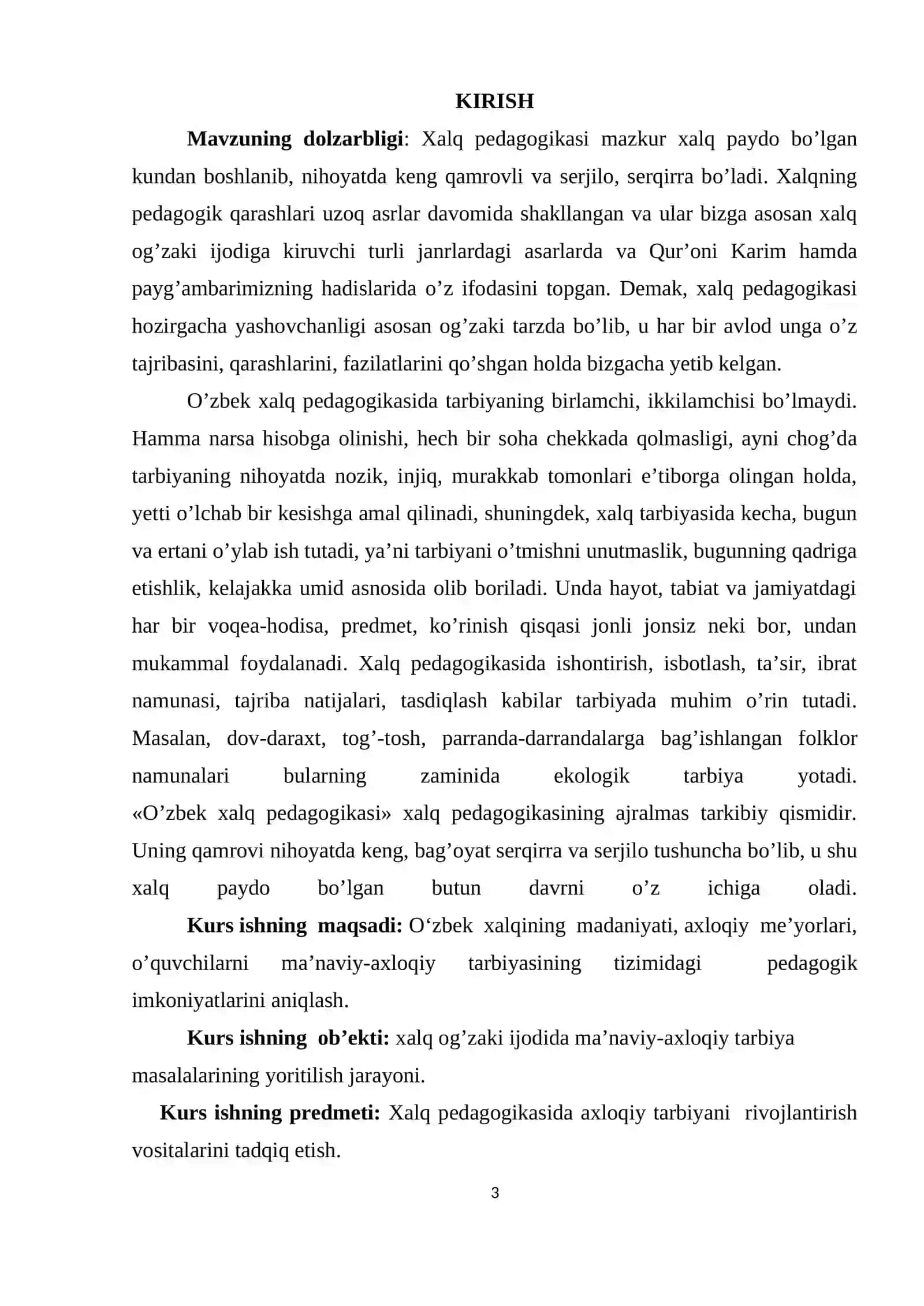 XALQ OG’ZAKI IJODIDA MA’NAVIY-AXLOQIY TARBIYA MASALALARINING YORITILISHI 3