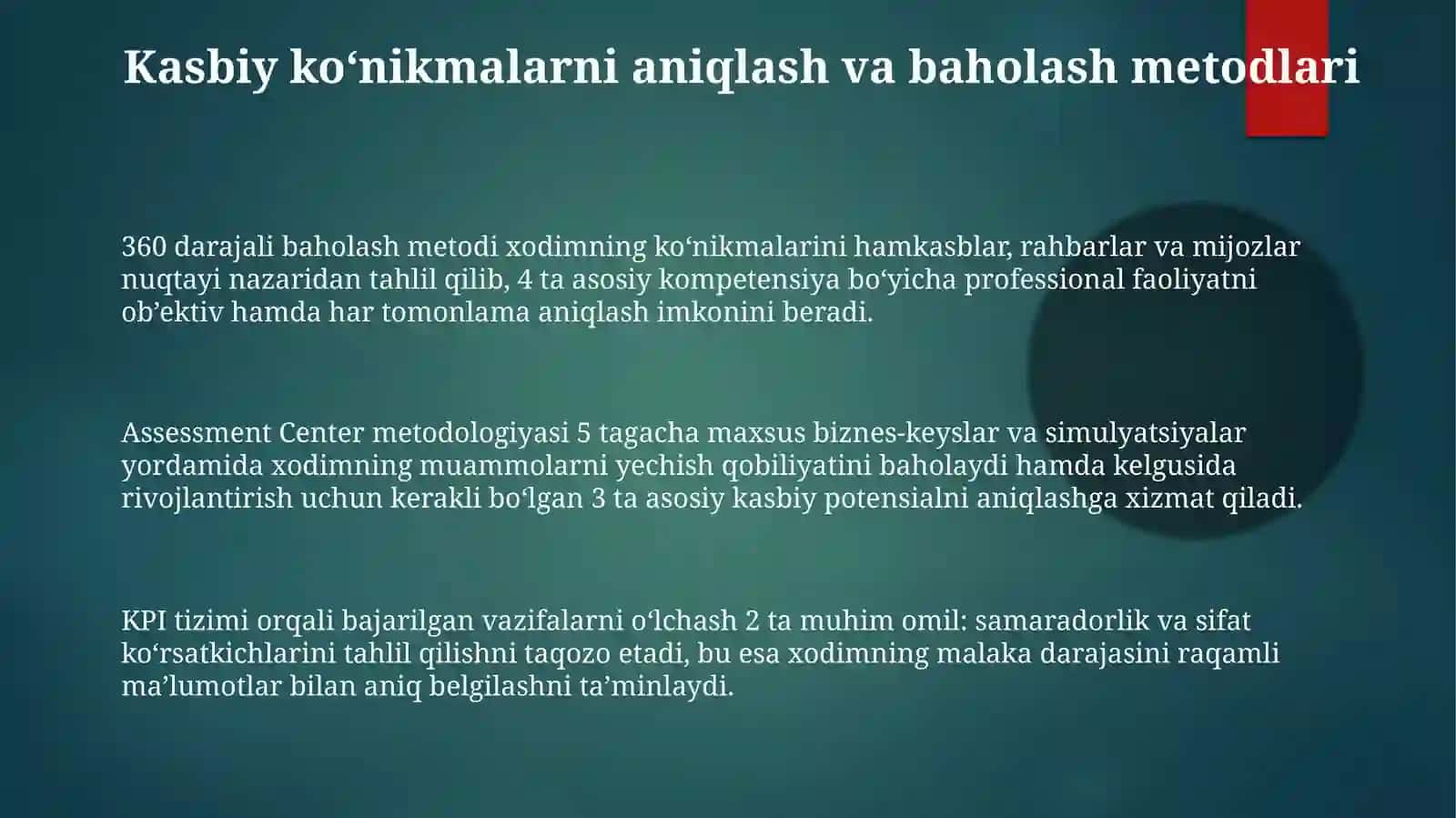 Kasbiy ko‘nikmalarni baholash va rivojlantirish strategiyalari 3