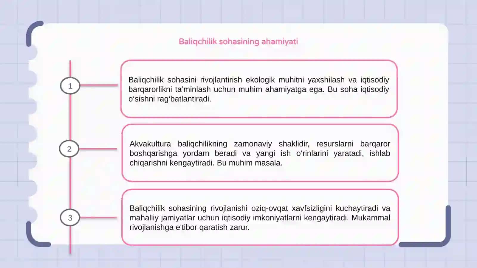 Baliqchilik sohasini rivojlantirish va Akvakultura 3