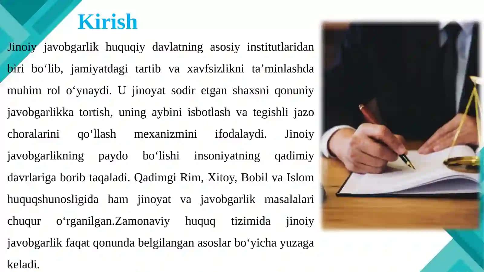 Jinoiy javobgarlik va uning asoslari 3