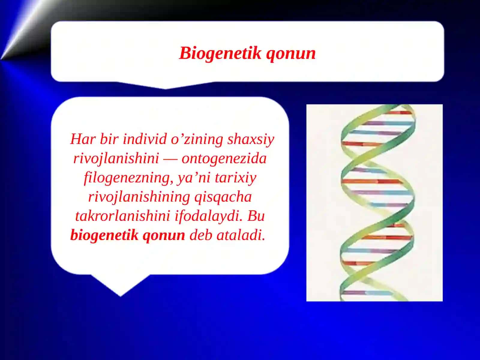 Evolutsiyani isbotlashda embriologiya va solishtirma anatomiya, paleontologiya fan dalillari 3