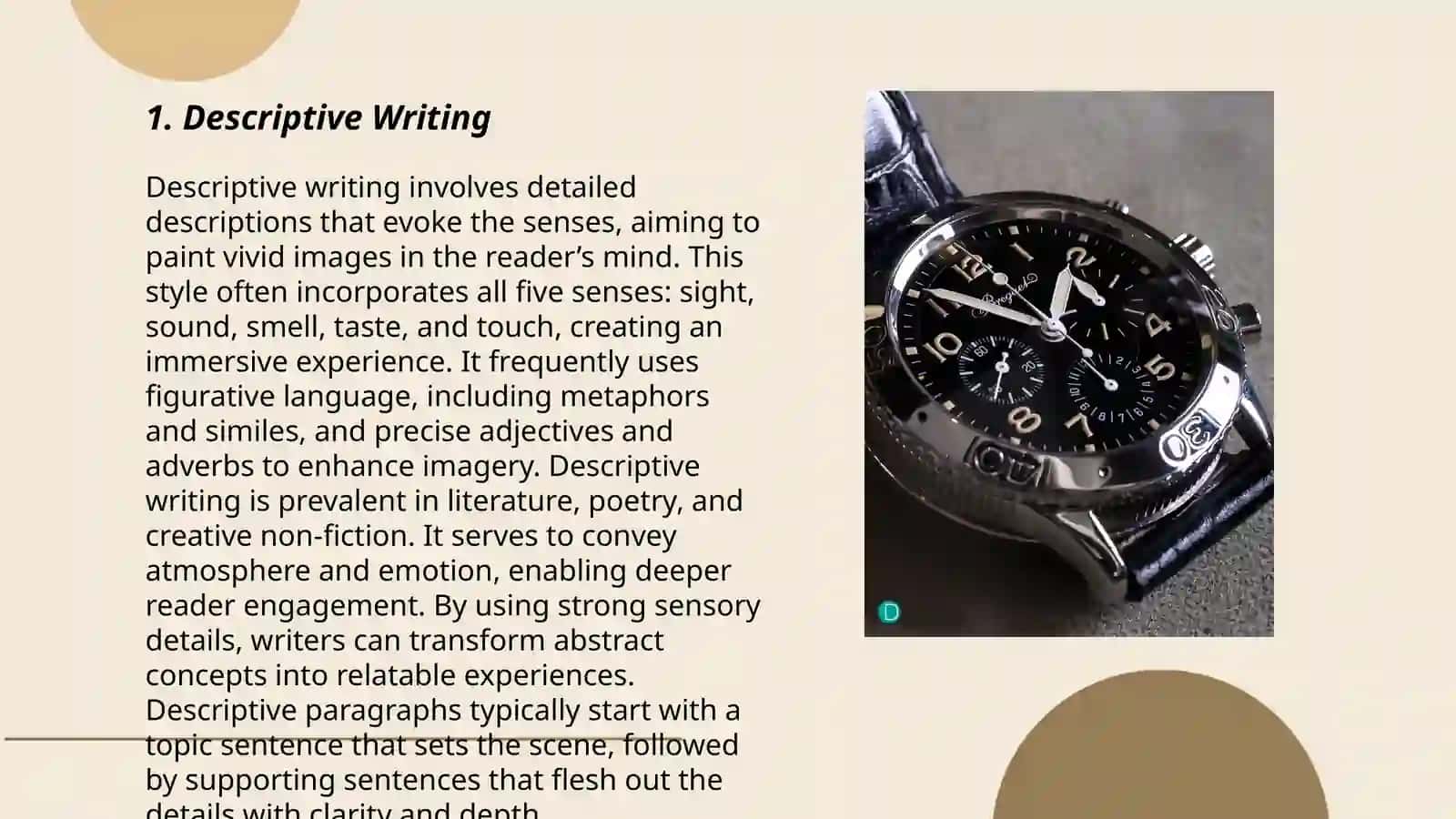 Special types of writing 3