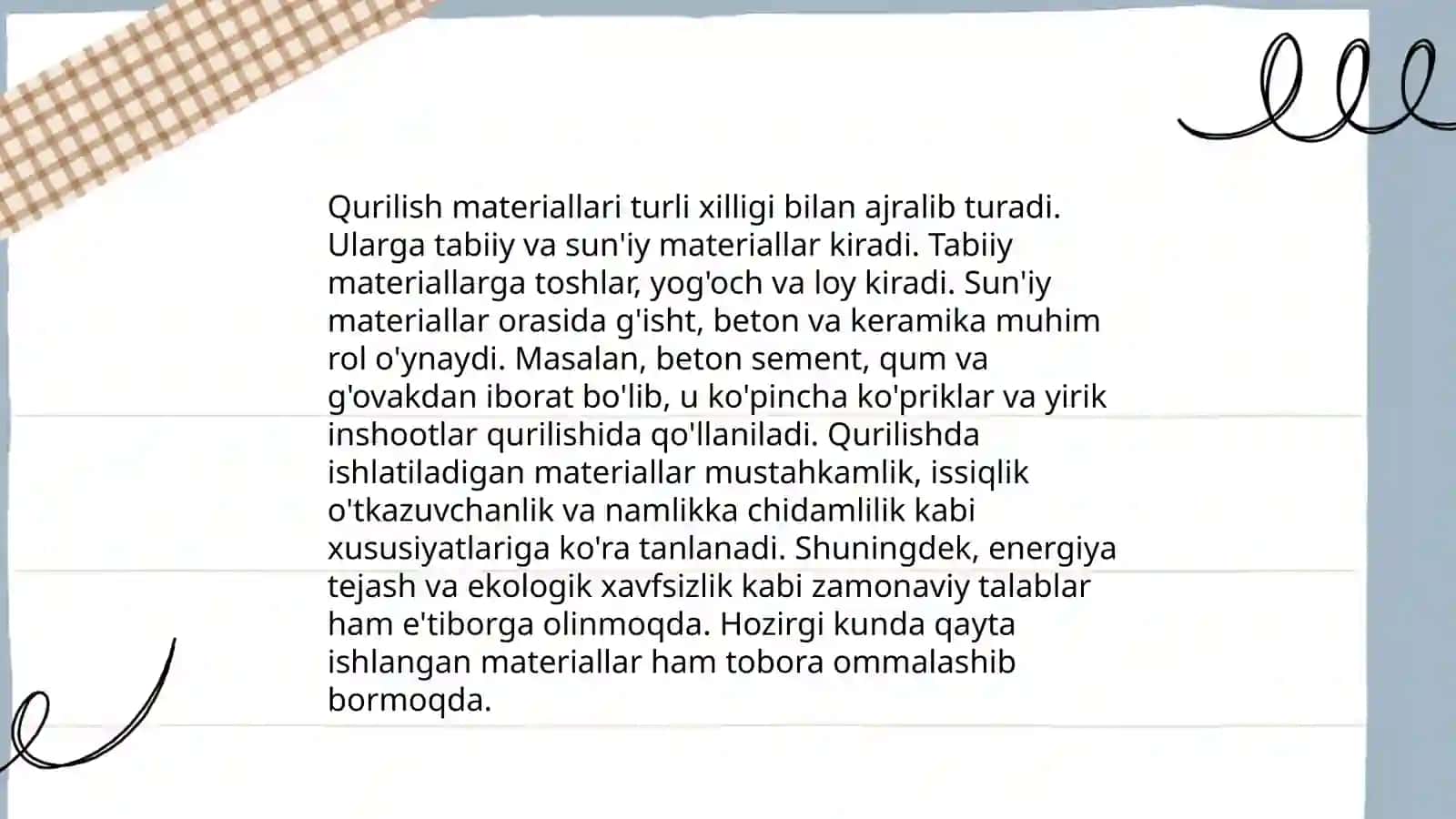 Qurilish materiallarining Bojxona ekspertizasi 3