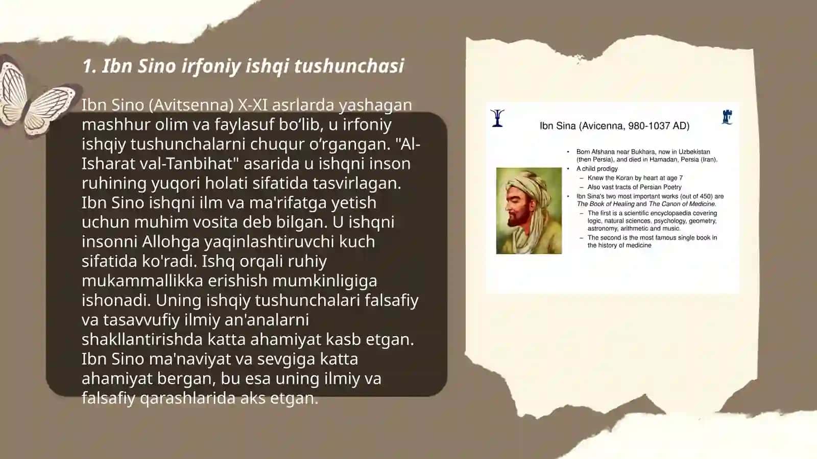 Ibn Sino irfoniy ishq falsafasi 3