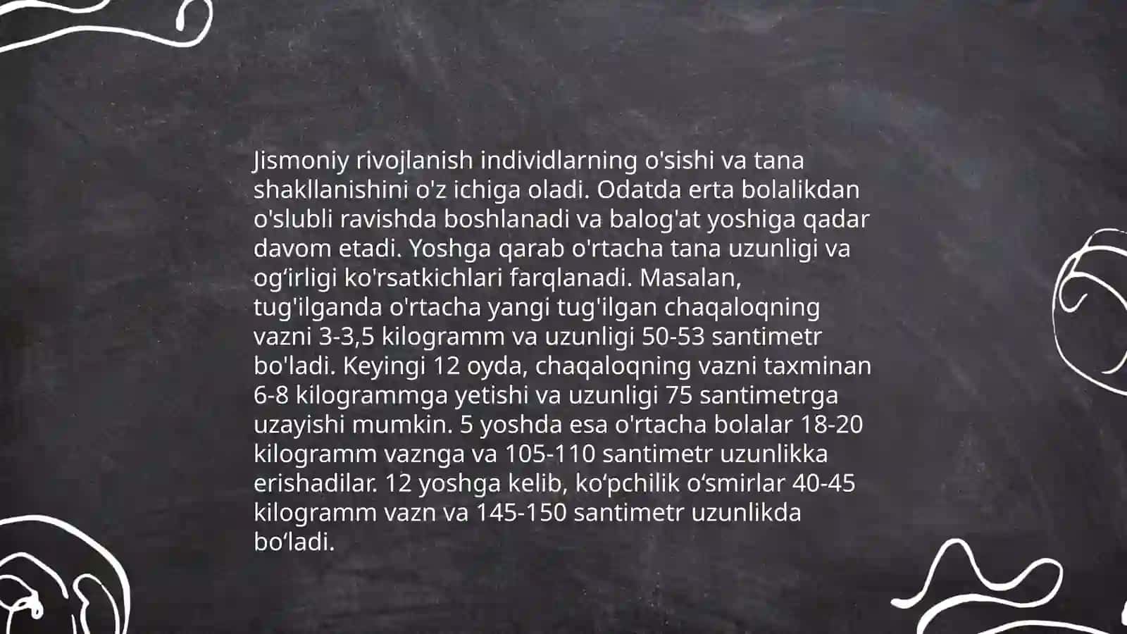 6yoshdan 7 yoshgacha bólgan bolalarning rivojlanishidagi o'ziga xosliklar 3