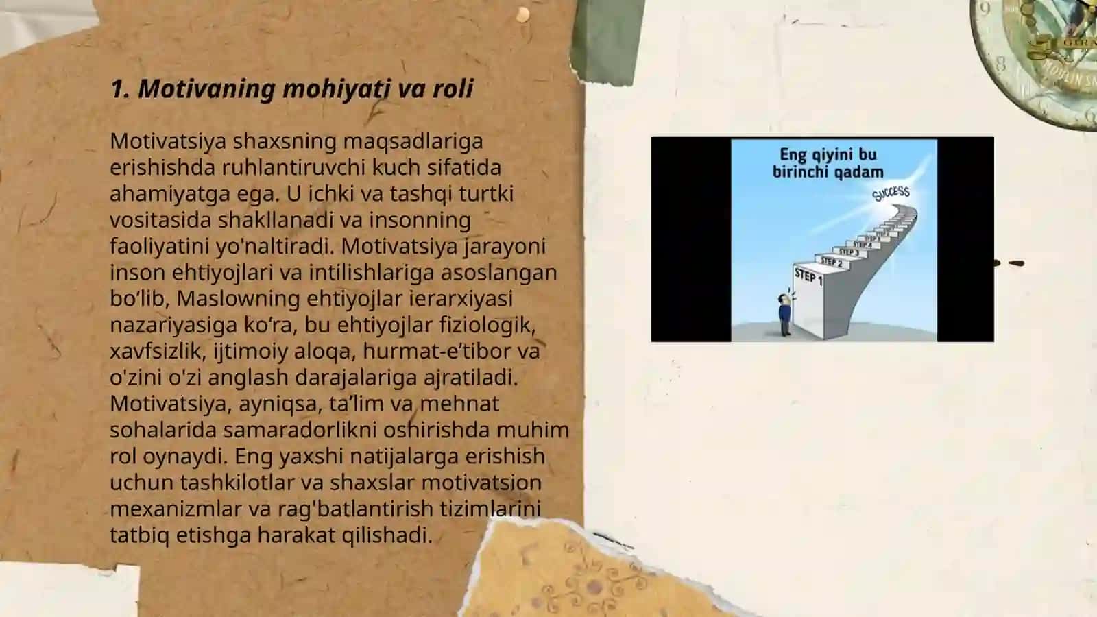 Motiva va motivatsiyaning sakkizta asosiy muommolari 3