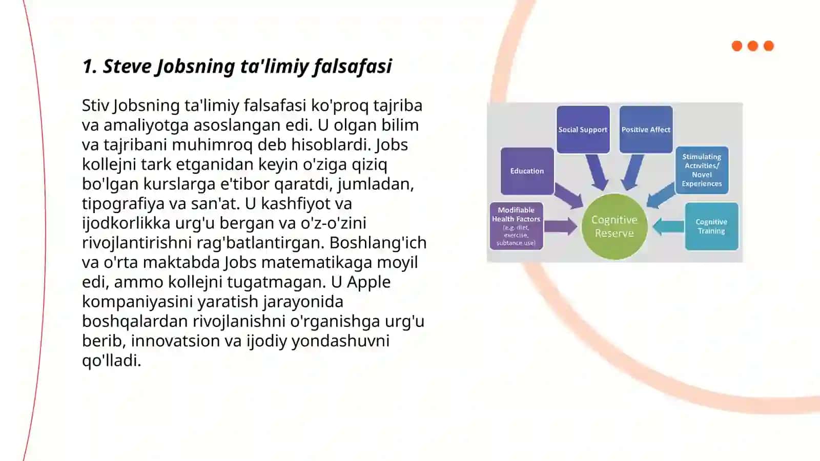 Steve Jobs ta'limiy falsafasi 3