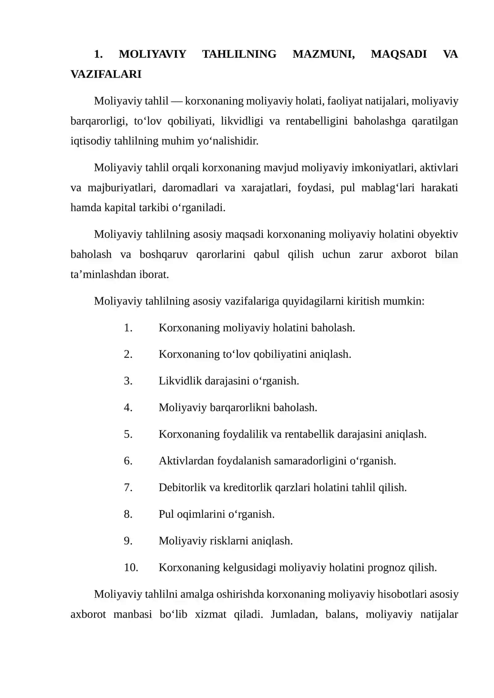 MAHALLIY VA XORIJIY TAJRIBADA MOLIYAVIY TAHLILNING O‘RNI 3