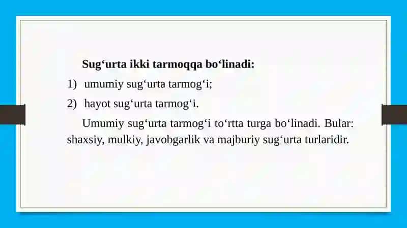 Sug‘urtaning iqtisodiy mohiyati 3