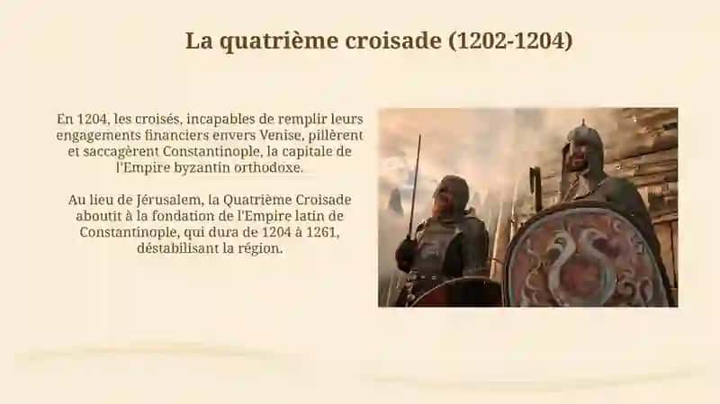 Les croisades 3