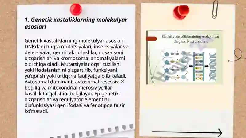 Genetik xastaliklarning molekular diagnostikasi asoslari 3