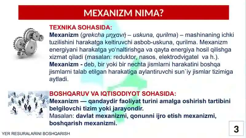 YER RESURSLARINI BOSHQARISH MEXANIZMLARI 3