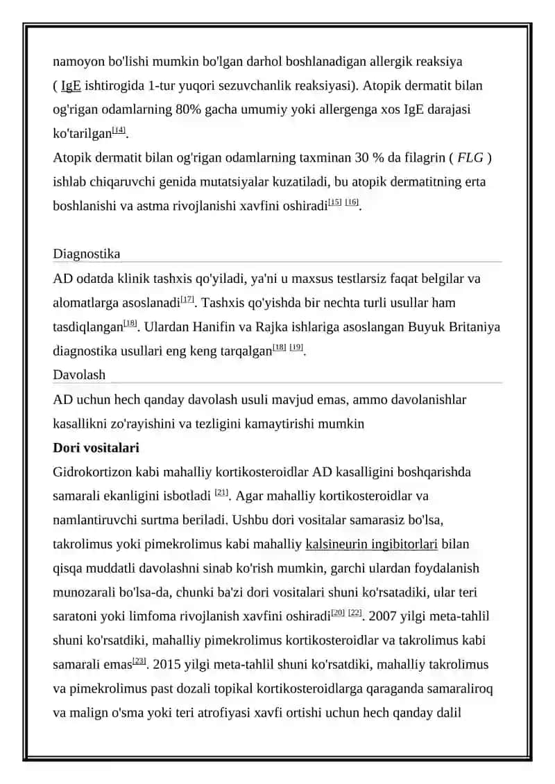 Atopik dermatit 3