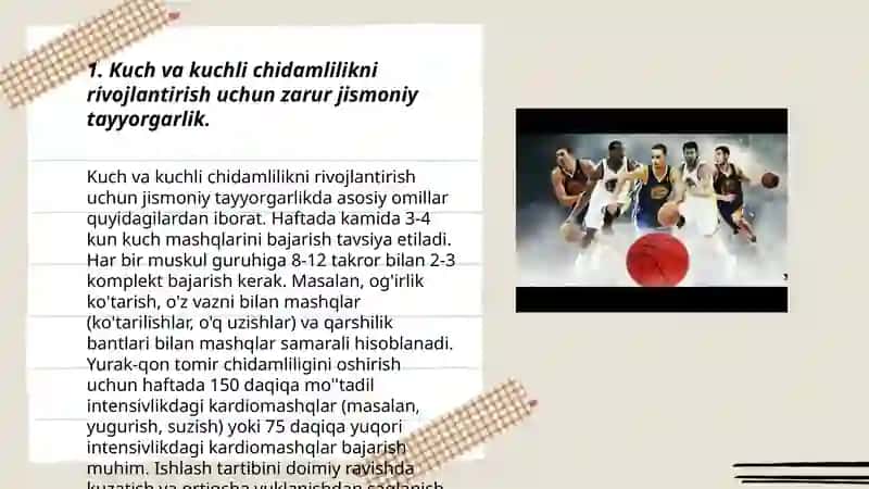 Kuch va kuchli chidamlilikni rivоjlantirish 3