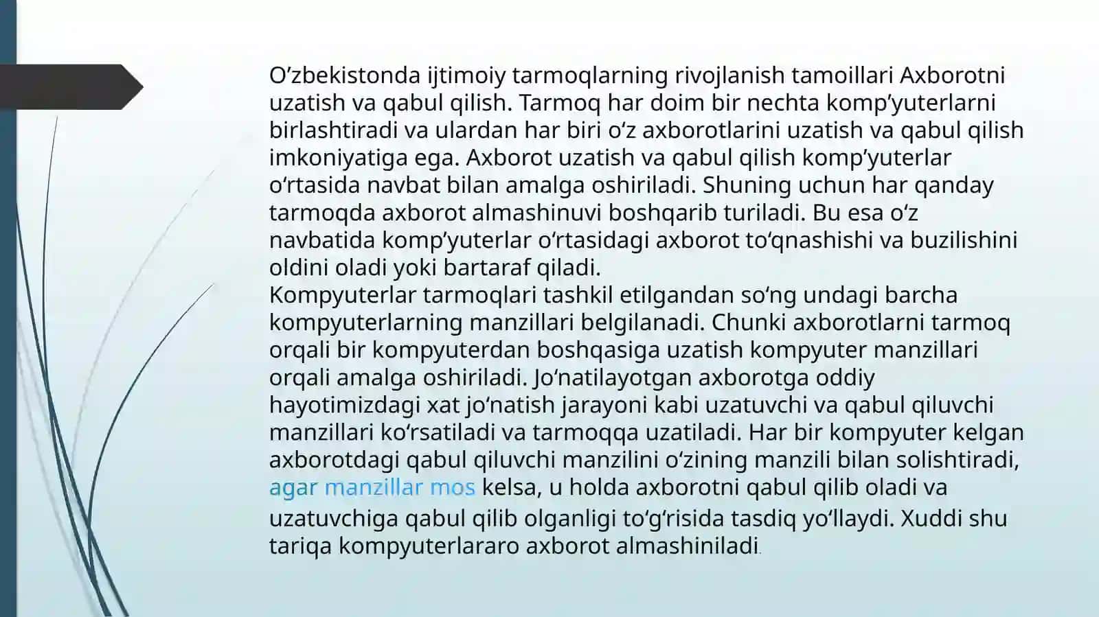 O’ZBEKISTONDA IJTIMOIY TARMOQLARNING RIVOJLANISHI 3